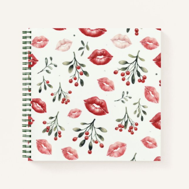 Carnet Baisers sous le gui (Devant)