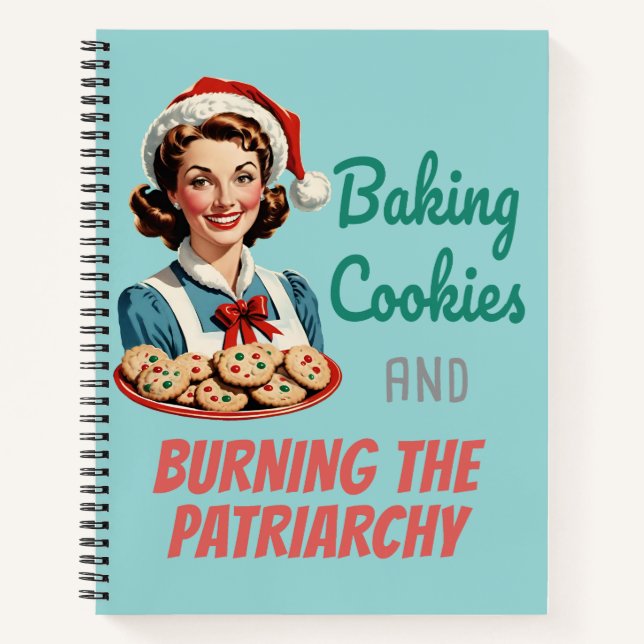 Carnet Baking Cookies and Burning the Patriarchy (Devant)