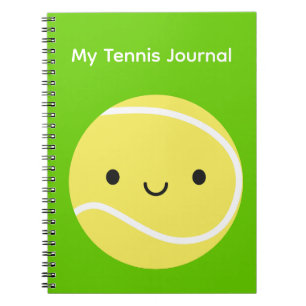 Carnet Bal de tennis de Kawaii