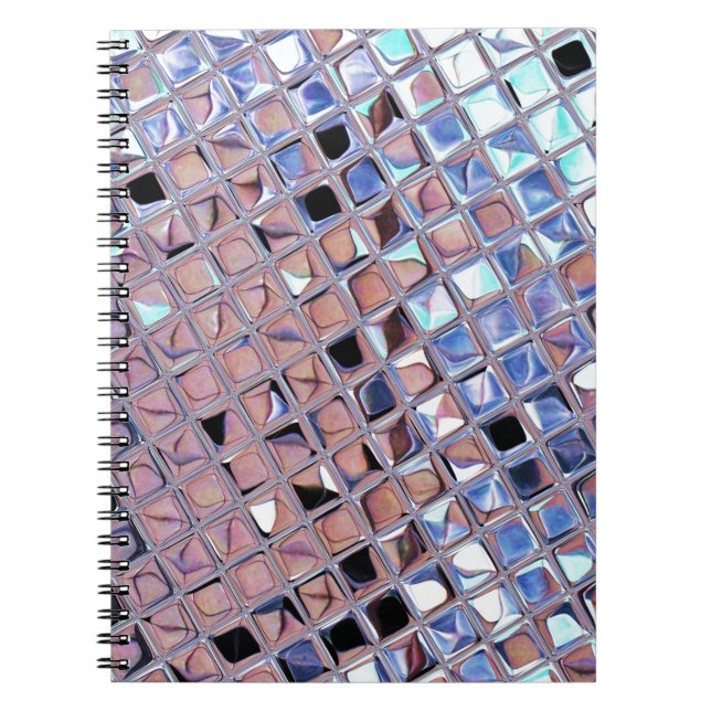 Carnet Bal miroir Disco super pour la fête de danse (Devant)