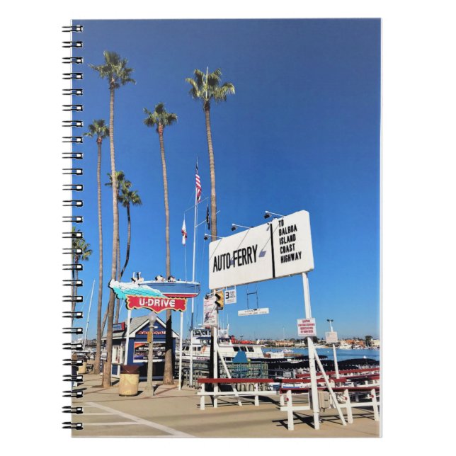 Carnet Balboa Island Ferry, Newport Beach, Californie (Devant)