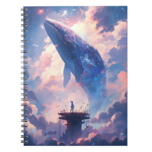 Carnet Baleine Dans Le Ciel L'Art Imaginaire