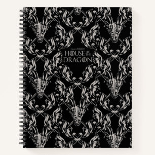 Carnet Balerion Skull Pattern