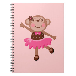 Carnet Ballerine de singe