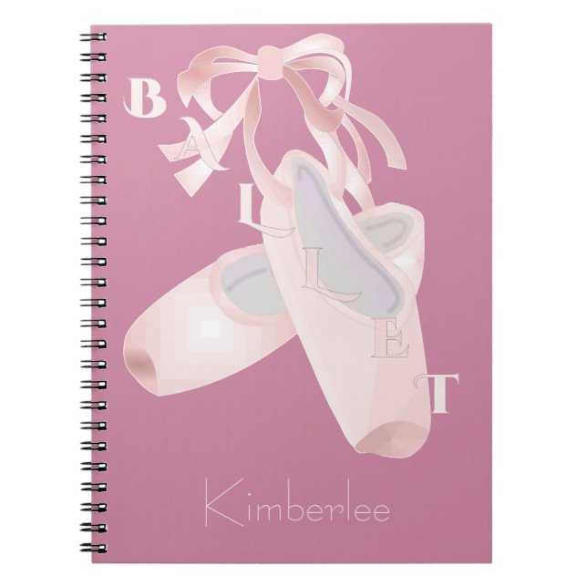Carnet Ballet d'enfants personnalisé (Devant)