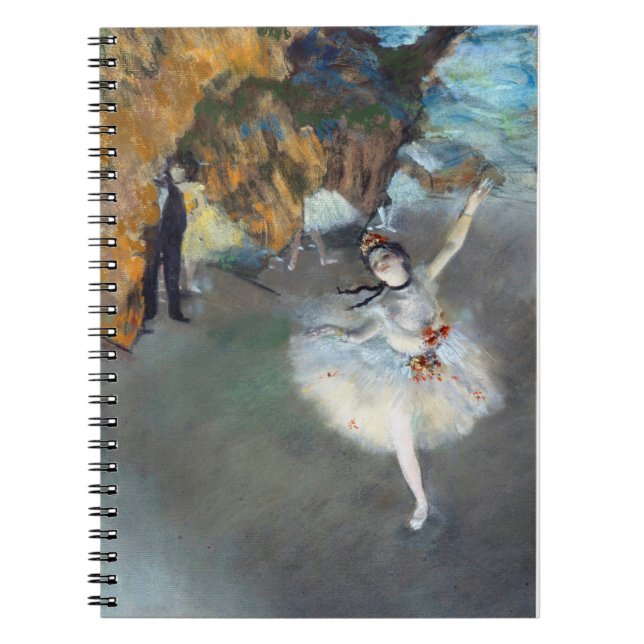 Carnet Ballet - l'etoile - Edgar Degas - 1878 (Devant)