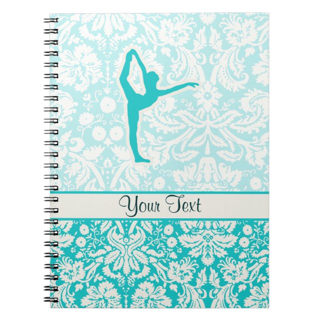 Carnet Ballet turquoise (Devant)