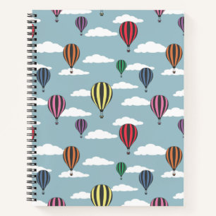 Carnet Ballons chauds colorés