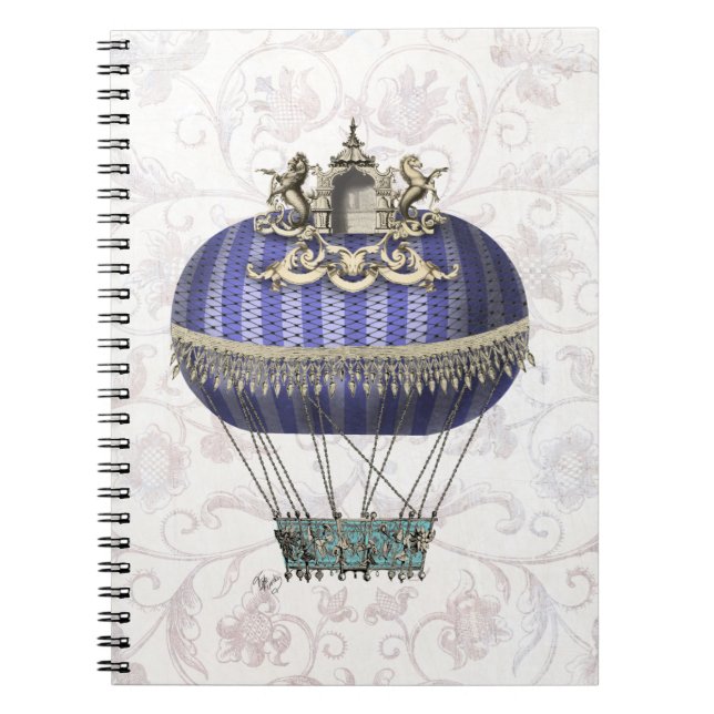 Carnet Balloon Baroque Avec Temple (Devant)