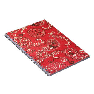 Carnet Bandana rouge