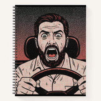Carnet Bande dessinée de rage au volant – La fureur du co