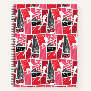 Carnet Bande dessinée Miraculaire Ladybug Paris Motif