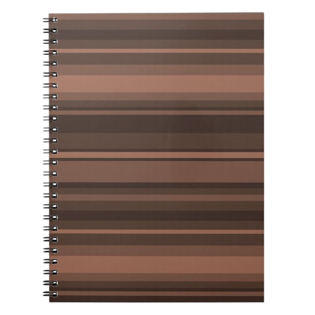 Carnet Bandes de chocolat (Devant)