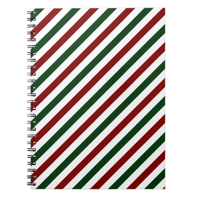 Carnet Bandes de Noël personnalisables (Devant)