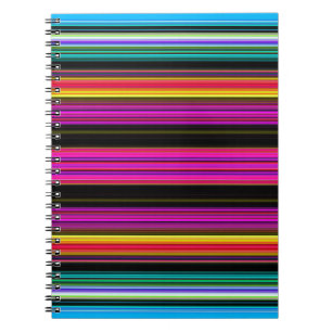 Carnet Bandes minces et colorées - 2