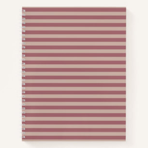 Carnet Bandes roses