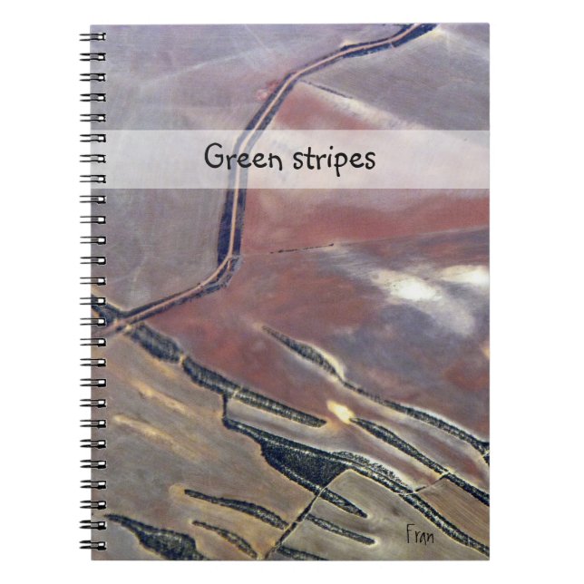 Carnet bandes vertes (Devant)
