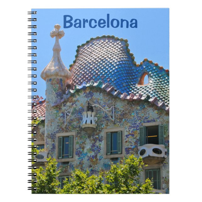 Carnet Barcelone : La maison Batllo de Gaudi (Devant)