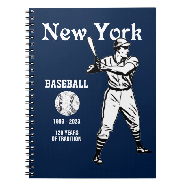 Carnet Baseball de New York - 2023 Retro (Devant)