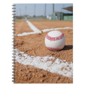Carnet Baseball et terrain de baseball