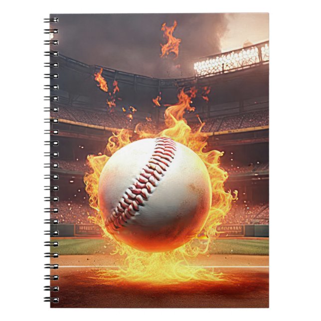 Carnet Baseball Flamand Au Stade (Devant)
