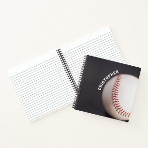 Carnet Baseball personnalisé