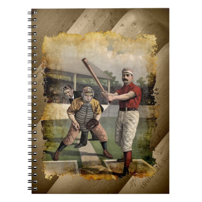 Carnet Baseball : Vintage (Devant)