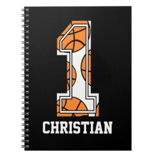 Carnet Basket-ball personnalisé numéro 1