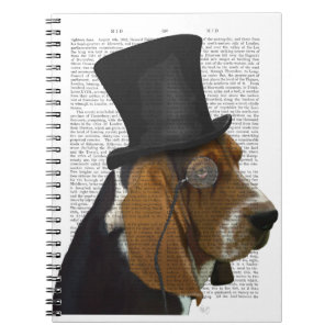 Carnet Basset Hound, Hound officiel et Casquette