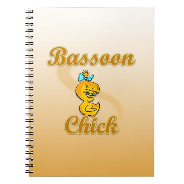 Carnet Basson Chick (Devant)