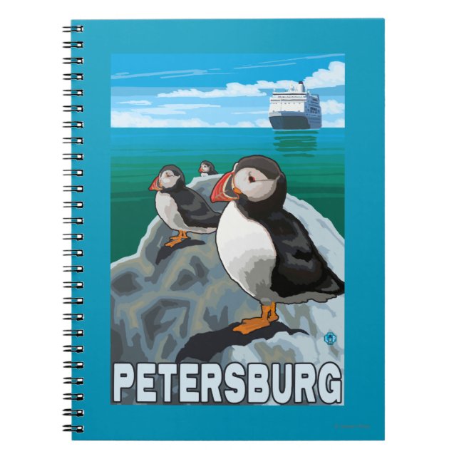 Carnet Bateau de pêche et de croisière - Petersburg, Alas (Devant)