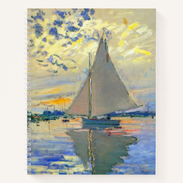 Carnet Bateau Monet au Petit-Gennevilliers (Devant)