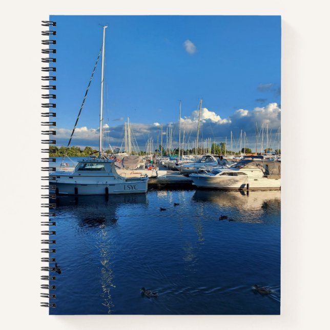 Carnet Bateaux à voile sur le lac Ontario (Devant)