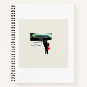 Carnet Bateaux de nuit Citation arabe et Skyline