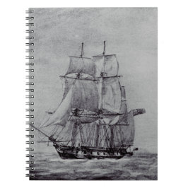 Carnet Bateaux Graphiques d'Art Fin Océanique Trek