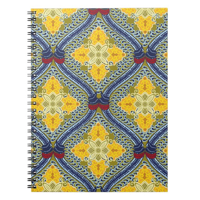 Carnet Batik Indonésien : est une technique de teinture r (Devant)