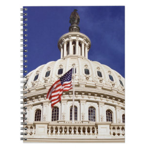 Carnet Bâtiment de capitol des USA, Washington DC