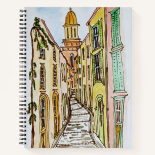 Carnet Bâtiments de Saint-Tropez Côte d'Azur, France