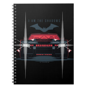 Carnet Batman Batmobile - Je Suis L'Ombre