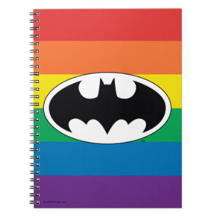 Carnet Batman Rainbow Logo