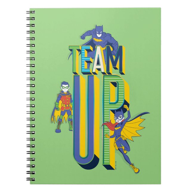 Carnet Batman | Team Up (Devant)