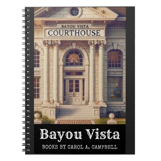 Carnet Bayou Vista Courthouse – Southern Psychos Collecti (Devant)