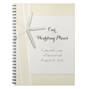 Carnet Bayside Beach Réservé à thème Wedding planner