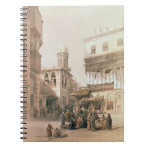 Carnet Bazar des chaudronniers de cuivre, le Caire, de