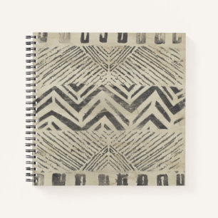 Carnet Bazar motif - Formes géométriques