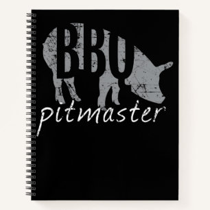 Carnet BBQ BBQ Pitmaster Pig Grill Fars Day