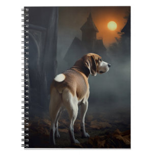Carnet Beagle Halloween effrayant