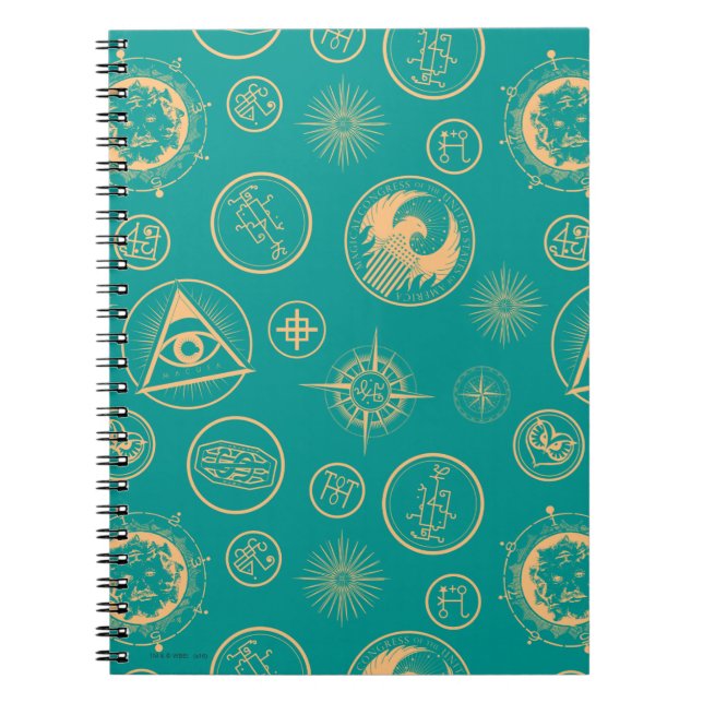 Carnet BEASTS FANTASTIQUES ET OÙ LES TROUVER™ Motif (Devant)