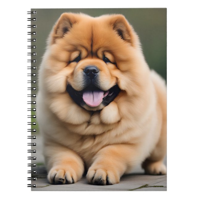 Carnet Beau Chow Chow Chow (Devant)