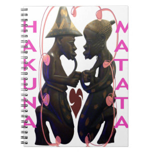 Carnet Beau couple d'Afrique Extraordinaire : un art roma